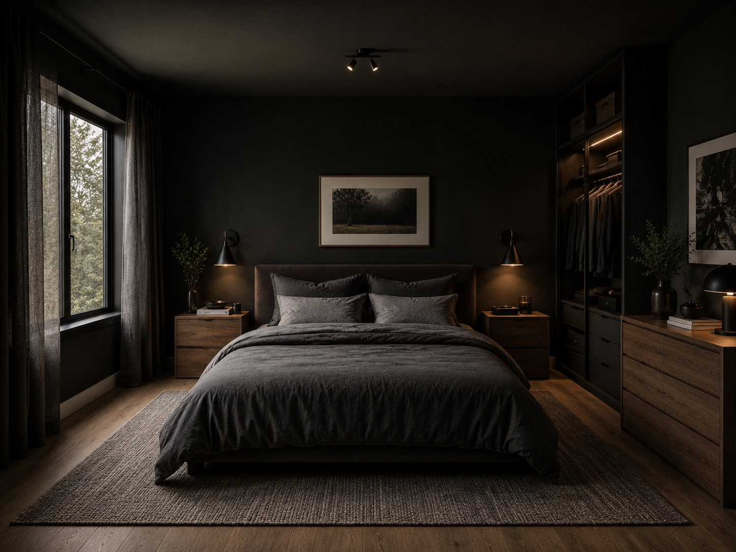 dormitorio minimalista