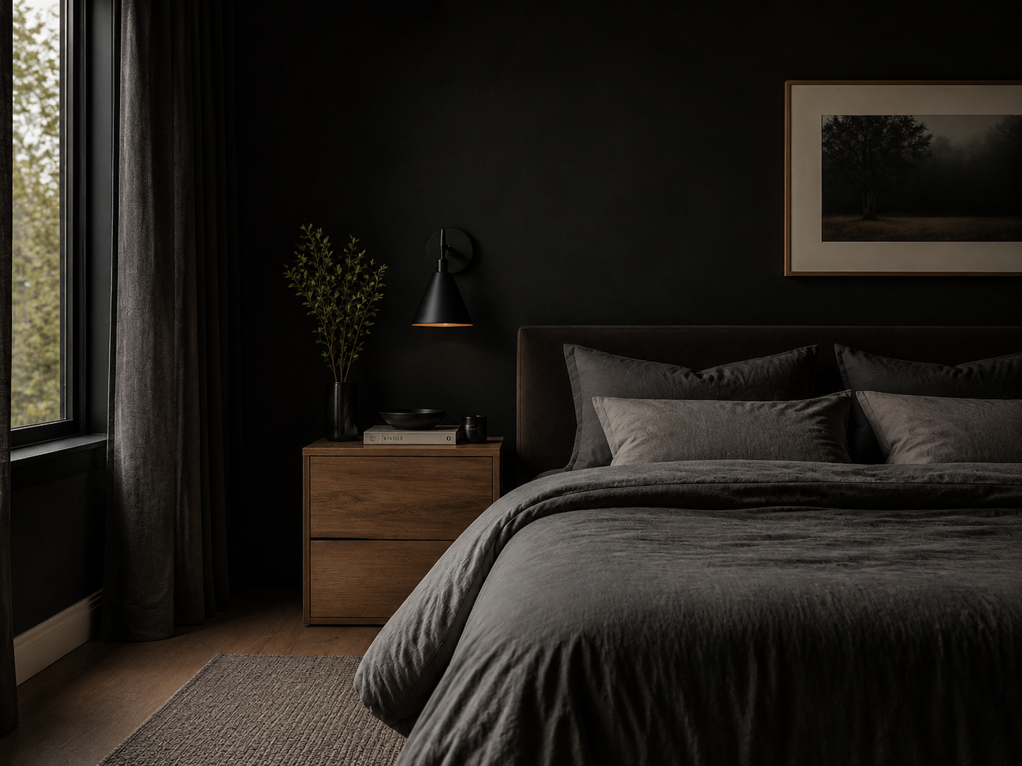Dormitorio minimalista